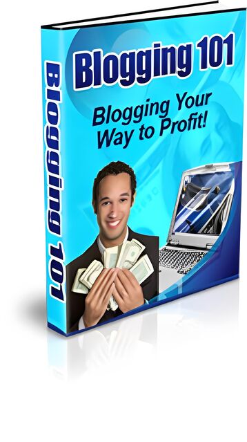 eCover representing Blogging 101 eBooks & Reports with Private Label Rights