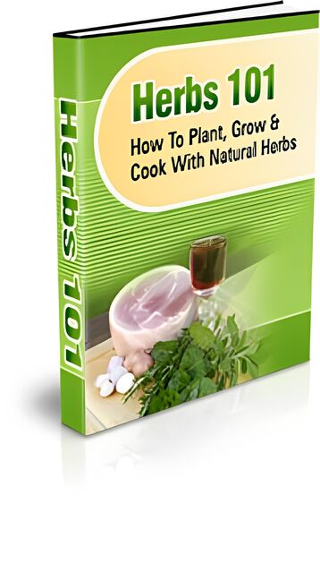 eCover representing Herbs 101 eBooks & Reports with Private Label Rights