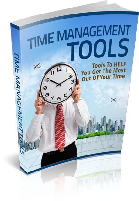 eCover representing Time Management Tools eBooks & Reports with Master Resell Rights