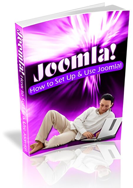 eCover representing How to Set Up & Use Joomla! eBooks & Reports with Private Label Rights