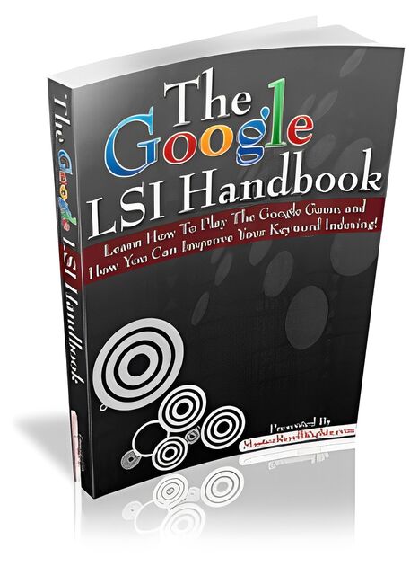 eCover representing The Google LSI Handbook eBooks & Reports with Master Resell Rights