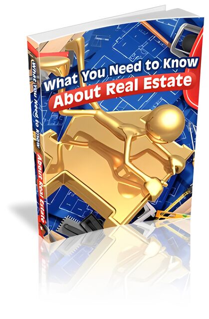 eCover representing What You Need to Know About Real Estate eBooks & Reports with Master Resell Rights