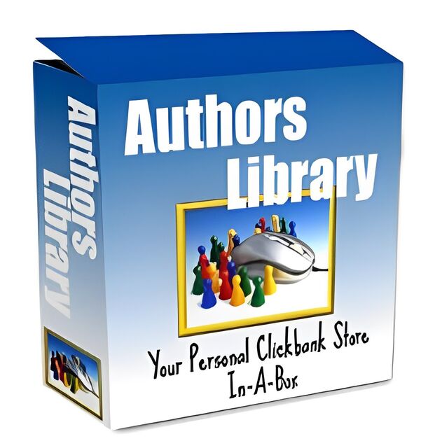 eCover representing Authors Library : Clickbank Store Software & Scripts with Master Resell Rights