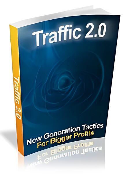 eCover representing Traffic 2.0 eBooks & Reports with Private Label Rights
