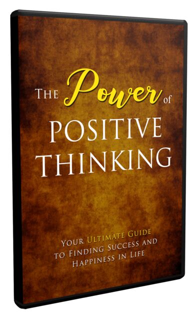 eCover representing The Power Of Positive Thinking Video Upgrade V2 Videos, Tutorials & Courses with Master Resell Rights