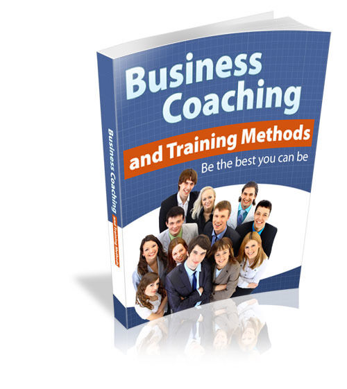 eCover representing Business Coaching and Training eBooks & Reports with Master Resell Rights