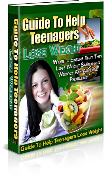 eCover representing Guide To Help Teenagers Lose Weight eBooks & Reports with Private Label Rights