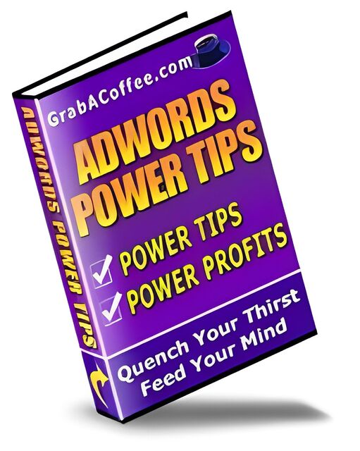 eCover representing Adwords Power Tips eBooks & Reports with Resell Rights