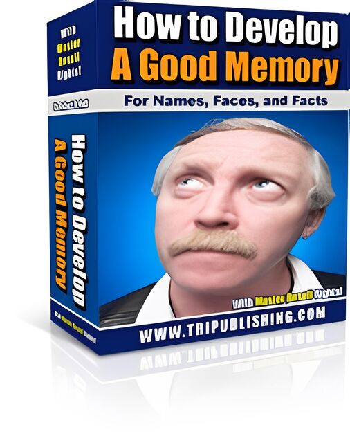 eCover representing How to Develop A Good Memory eBooks & Reports with Master Resell Rights