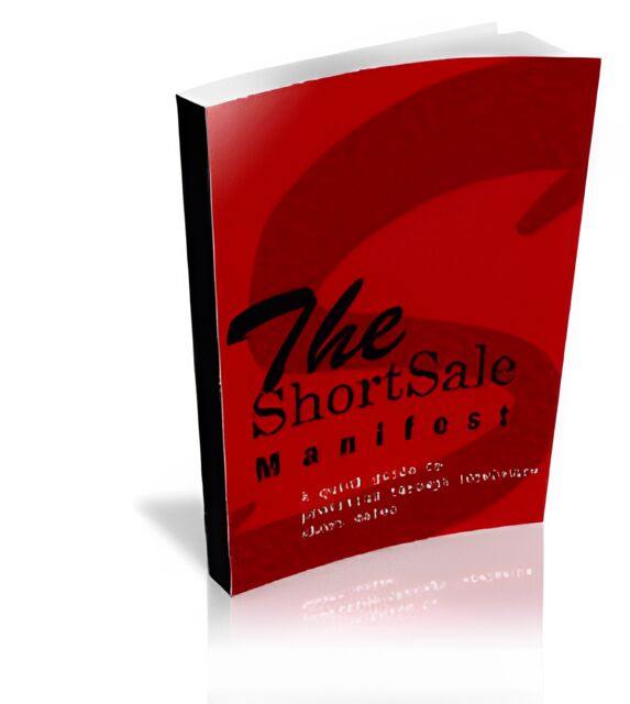 eCover representing The Short Sale Manifest eBooks & Reports with Master Resell Rights