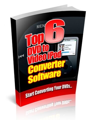 eCover representing Top 6 DVD To Video iPod Converter Software Software & Scripts with Private Label Rights