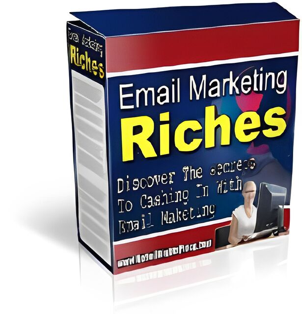 eCover representing Email Marketing Riches eBooks & Reports with Master Resell Rights