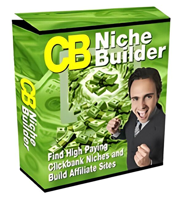 eCover representing CB Niche Builder  with Master Resell Rights
