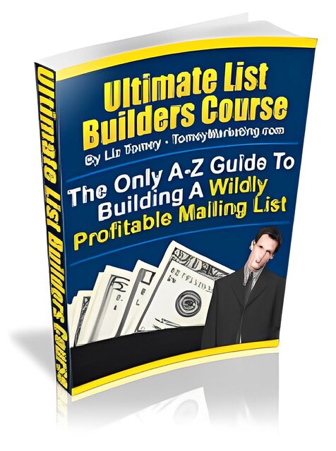 eCover representing Ultimate List Builders Course eBooks & Reports with Master Resell Rights