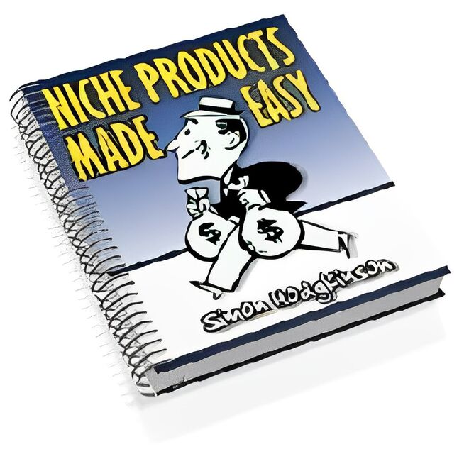 eCover representing Niche Products Made Easy eBooks & Reports with Master Resell Rights
