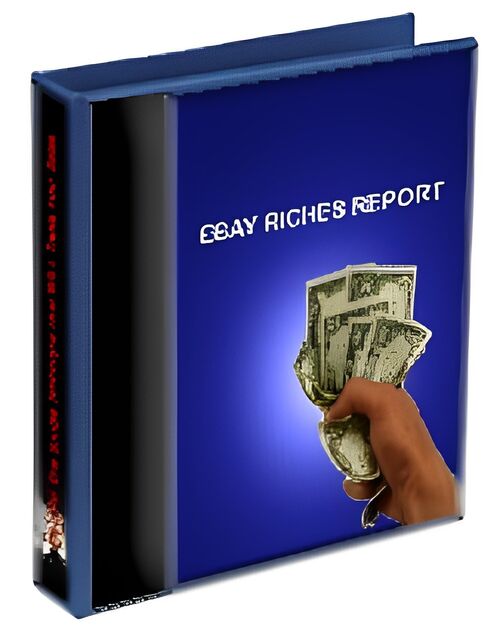 eCover representing EBay Riches Report eBooks & Reports with Master Resell Rights