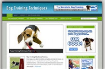 eCover representing Dog Training Blog Templates & Themes with Personal Use Rights