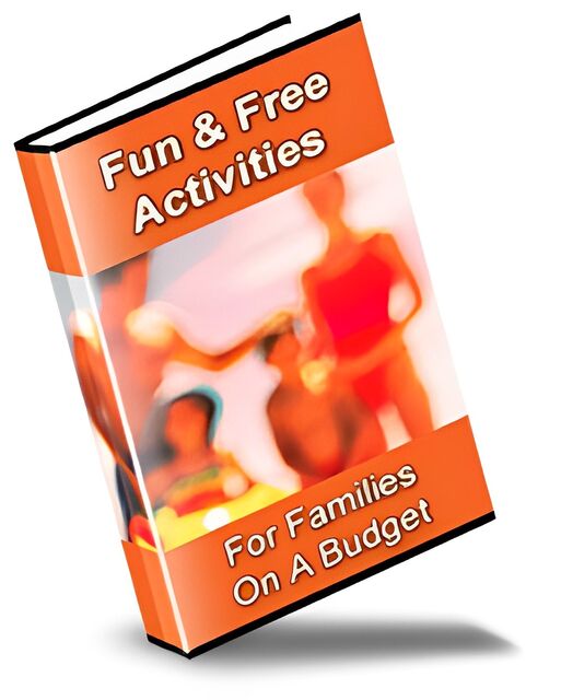 eCover representing Fun & Free Activities For Families On A Budget eBooks & Reports with Private Label Rights