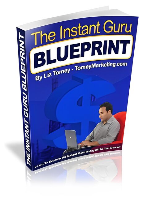 eCover representing The Instant Guru BluePrint eBooks & Reports with Master Resell Rights