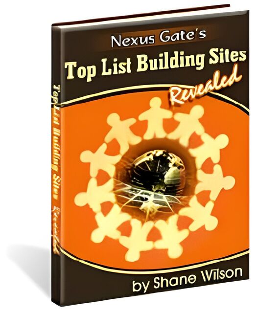 eCover representing Nexus Gates Top List Building Sites Revealed eBooks & Reports with Resell Rights