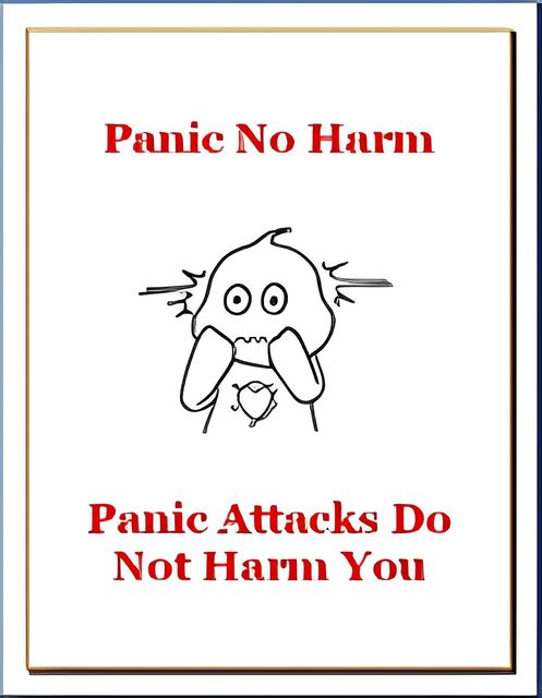 eCover representing Panic No Harm eBooks & Reports with Resell Rights